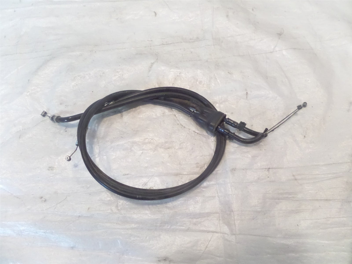 2006-2012 Yamaha FJR1300 FJR1300A AE Handlebar Open/Close Throttle Cable Lines - C3 Cycle