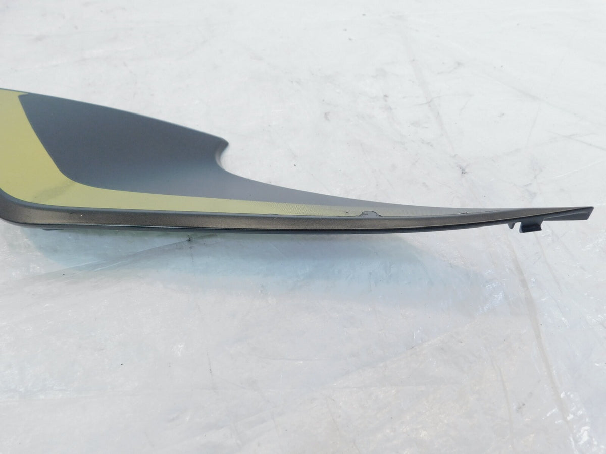 15 Honda CBR300 CBR300R Black Left Frame Side Cover Fairing Cowling Cowl Damage - C3 Cycle