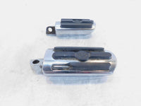 Harley Touring FXR Dyna Sportster & Softail Chrome & Rubber Footpegs Footrests