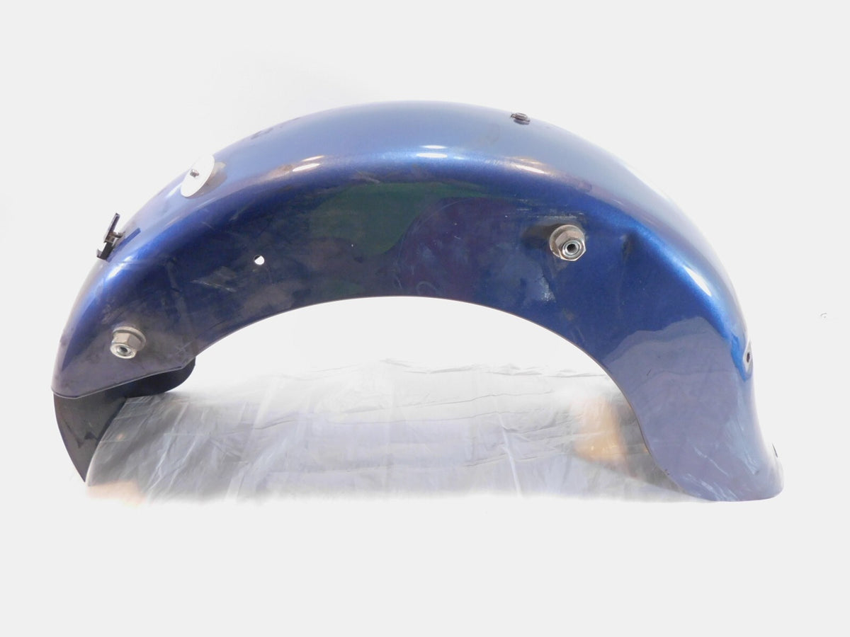 01-05 Harley Touring Road King & Electra Glide Blue Rear Wheel Fender - Dented
