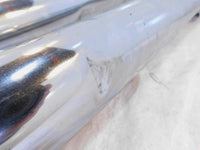 Harley Road King Electra Glide Chrome Left & Right Exhaust Pipe Mufflers - Dents - C3 Cycle