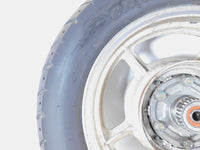 1984-1999 Yamaha Virago 750 1000 1100 XV700 XV750 Silver Rear Wheel Rim & Tire - C3 Cycle