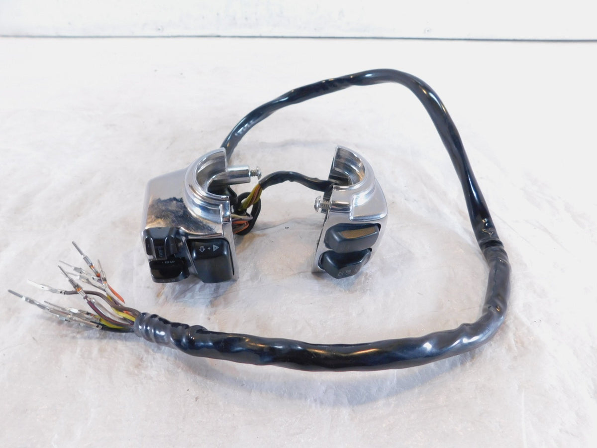 Harley Electra Glide Ultra Classic Chrome Left Handlebar Speaker Volume Switch - C3 Cycle