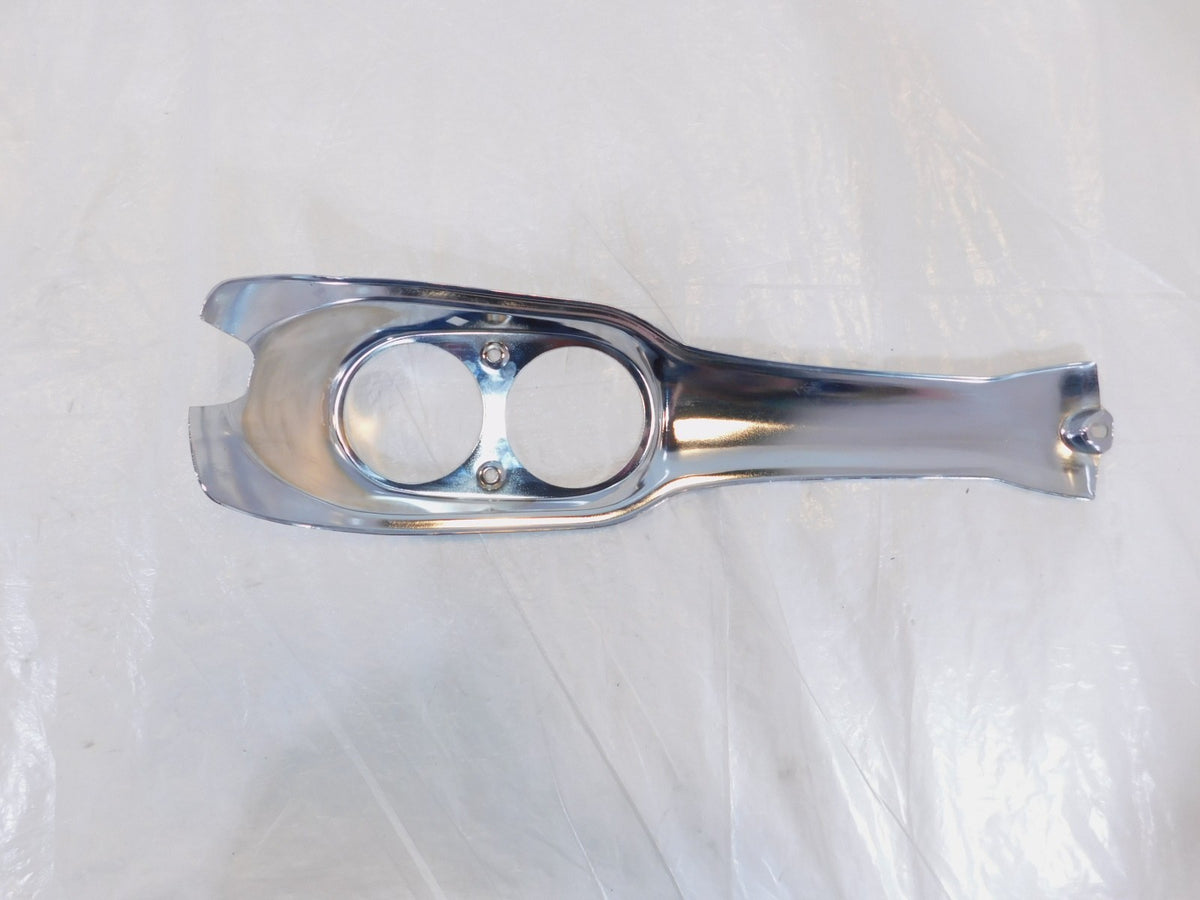 2005-2011 Harley Davidson Dyna FXDL Low Rider Chrome Fuel Gas Tank Dash Panel - C3 Cycle