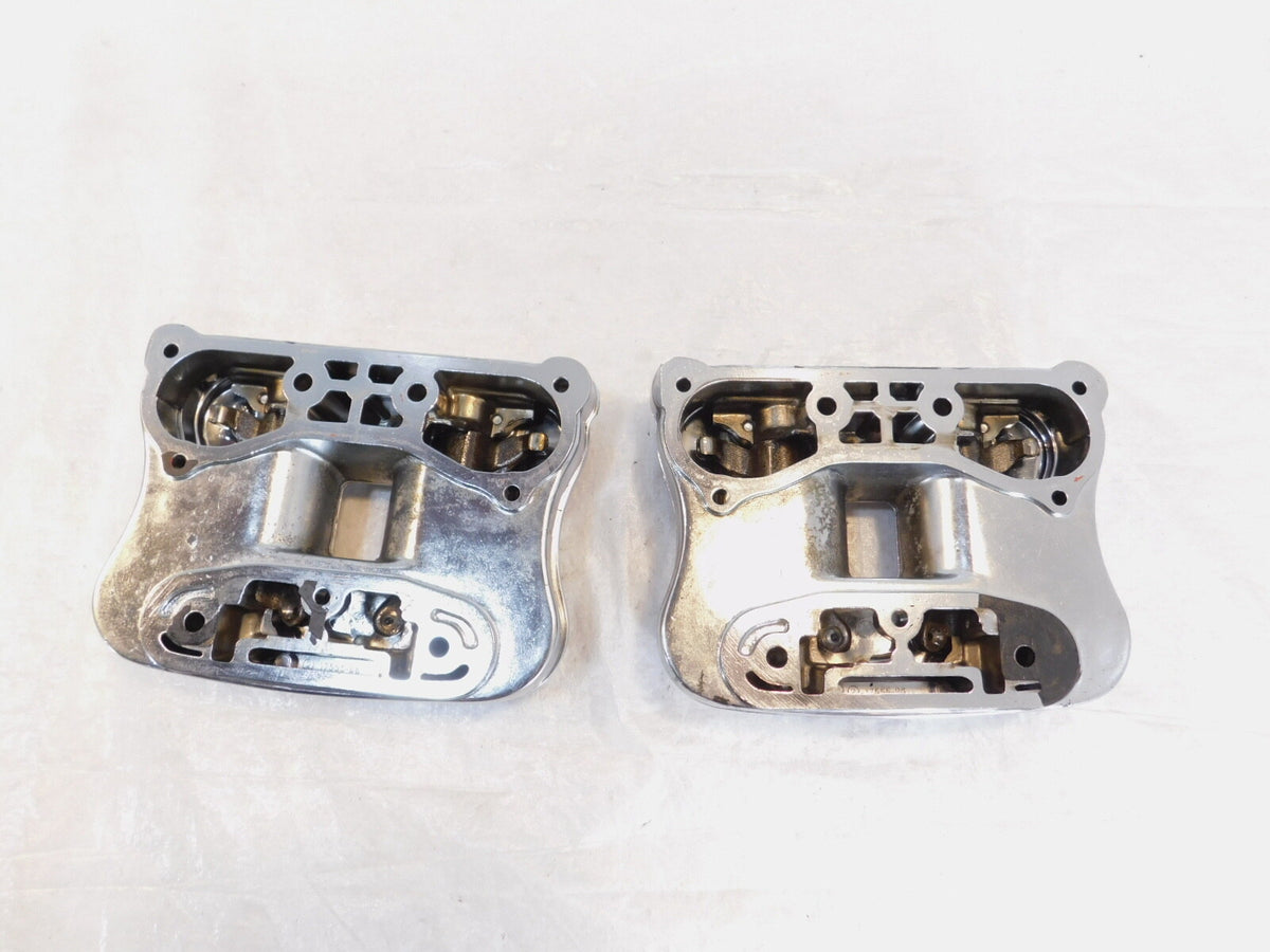 Harley Davidson Sportster 883 1100 1200 Chrome Cylinder Head Cover Rocker Boxes - C3 Cycle