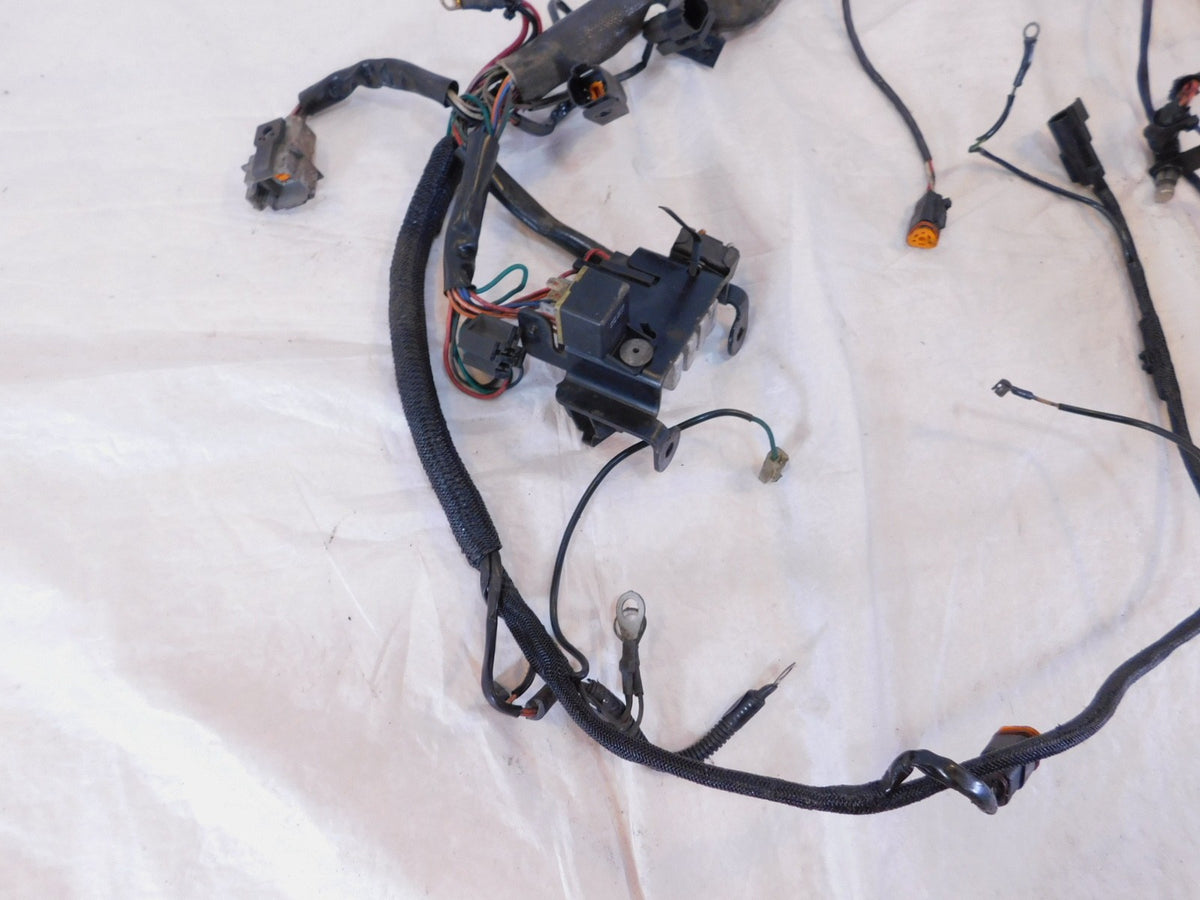 1996 96 Harley Davidson Sportster 1200 Custom Main Wiring Wire Harness -No Key - C3 Cycle