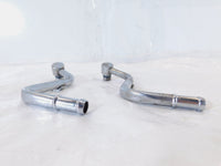 1988-1989 Goldwing GL1500 Chrome Air Feed Tubing Pipes (A) Pair 16300-MN5-004