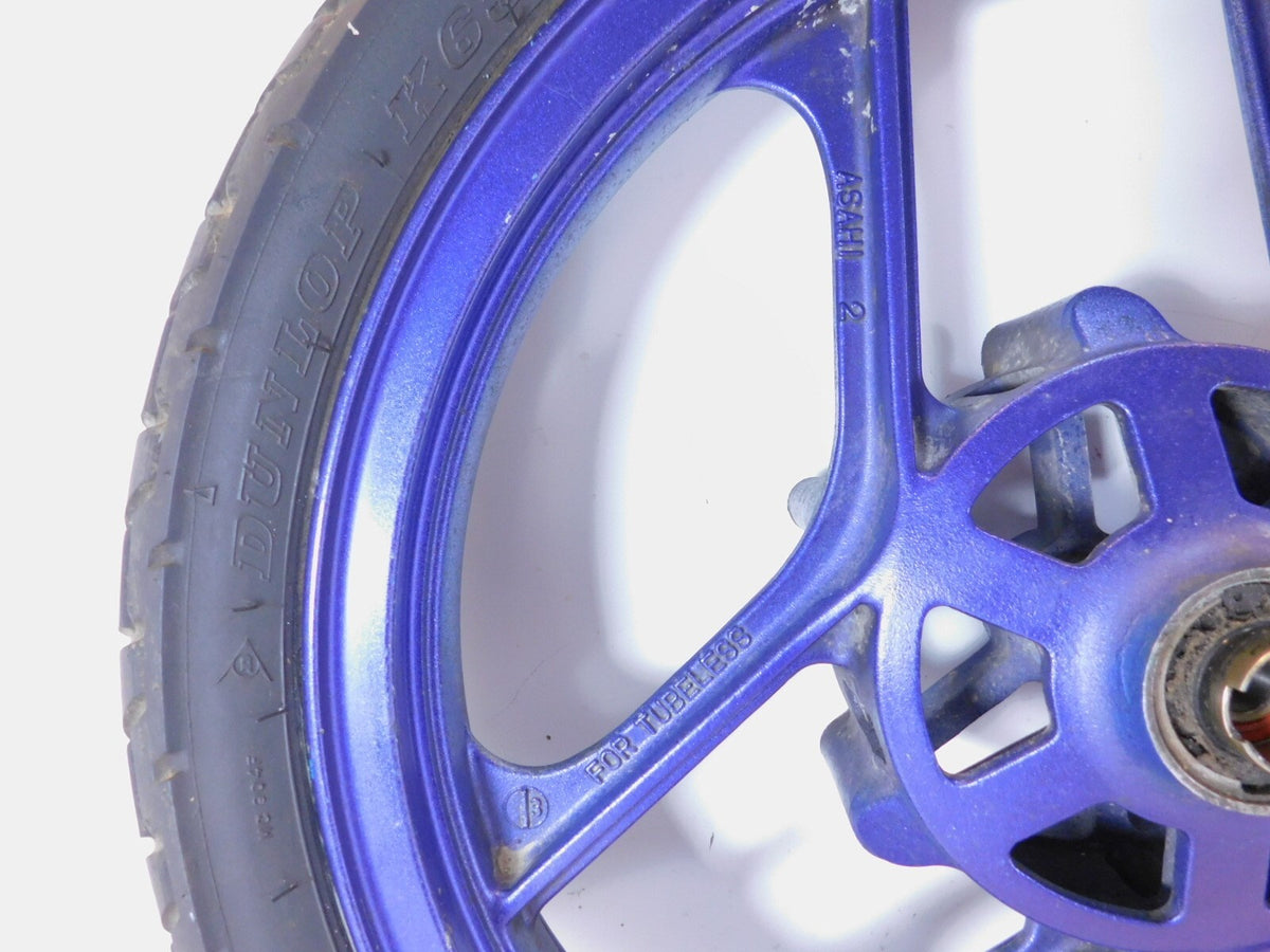 1995-2000 Kawasaki Ninja 250R EX250 Purple Front Wheel Rim 16"x2.15" - Straight - C3 Cycle