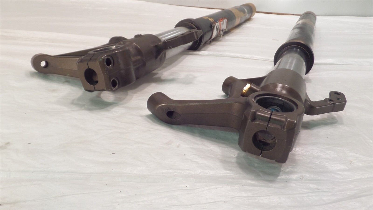 2003 03 Kawasaki Ninja ZX6R ZX6RR ZX636 Front Wheel Fork Leg Tubes - Bent - C3 Cycle