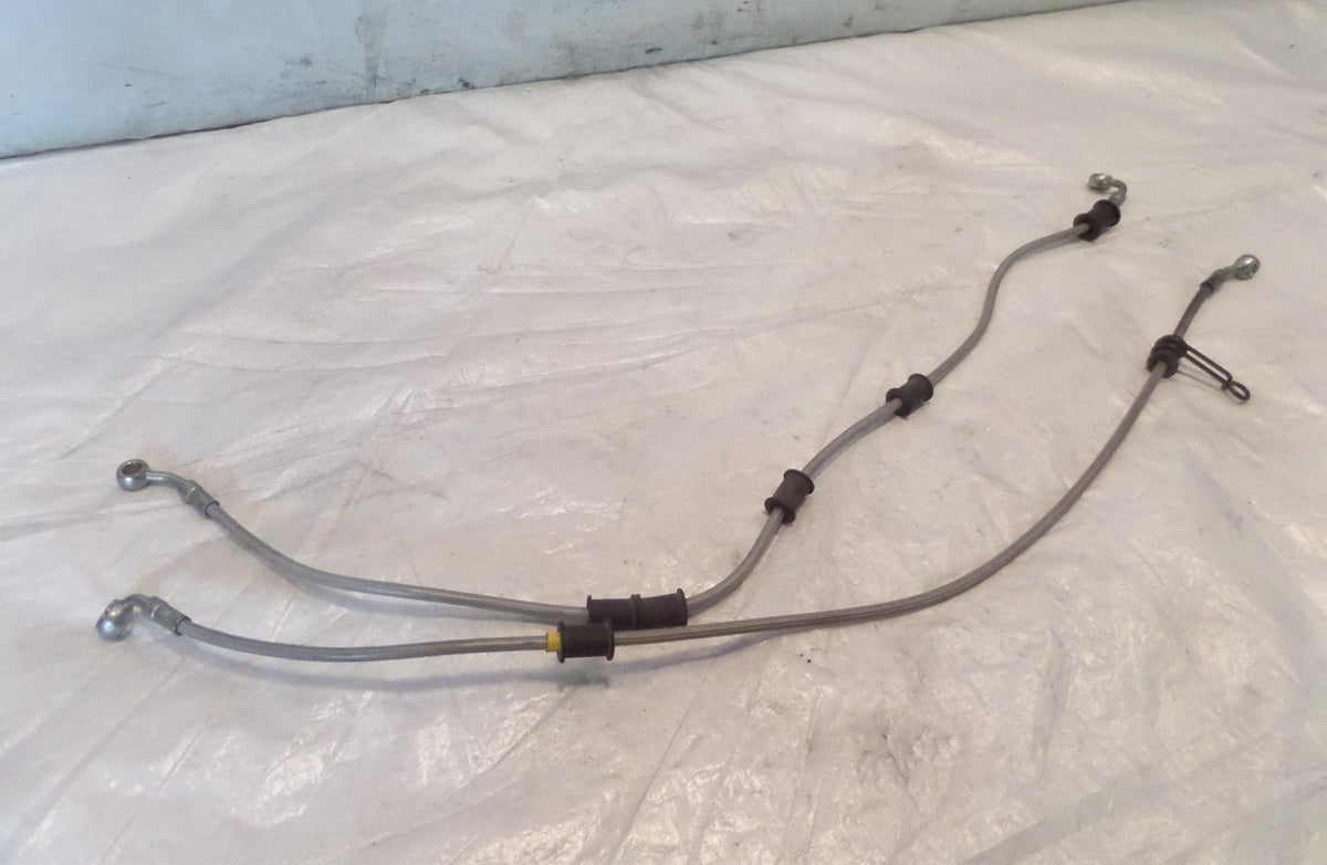 2017 Royal Enfield Continental GT 535 Rear Back & Front Brake Fluid Hoses Lines - C3 Cycle