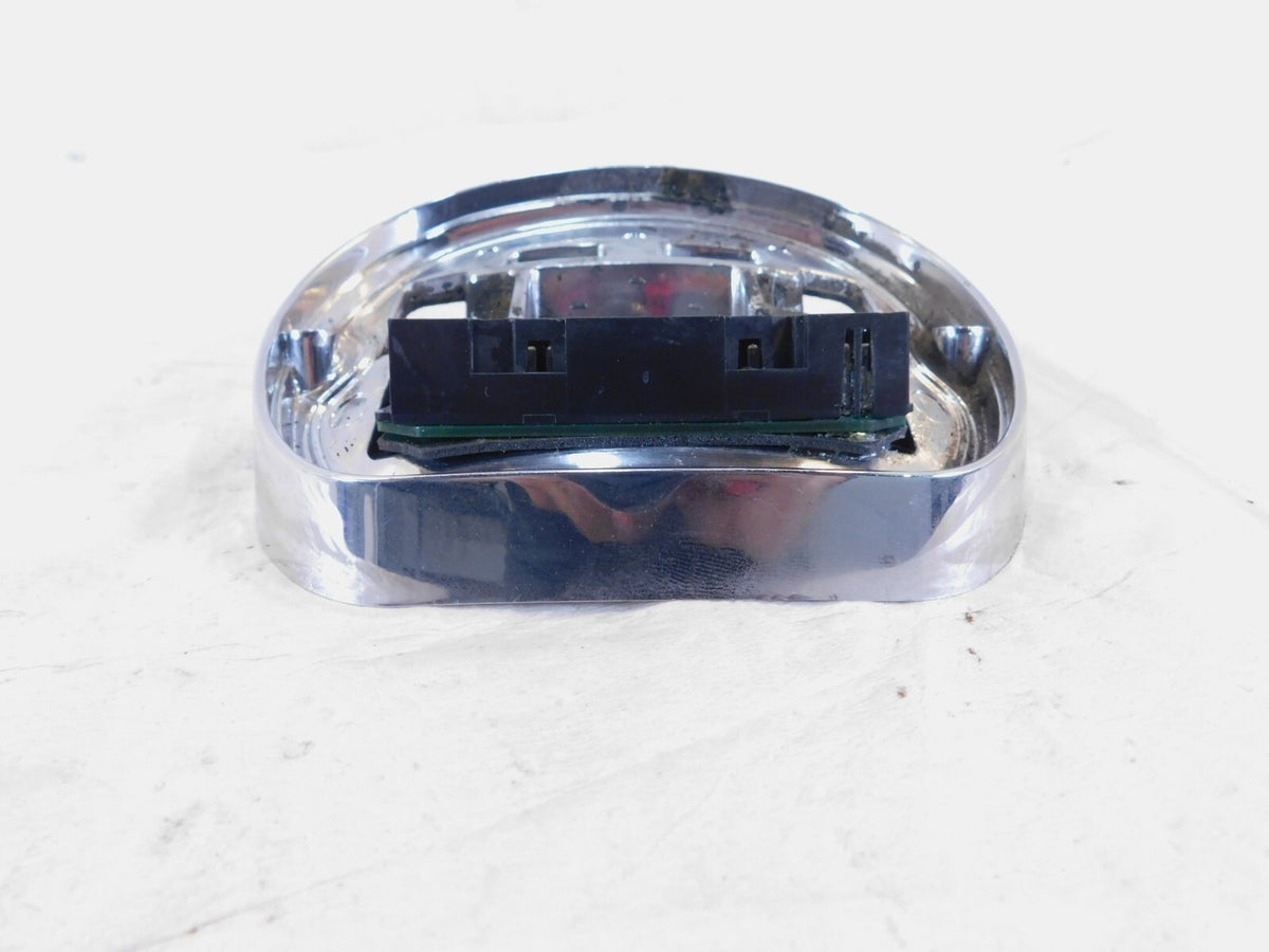 Harley Davidson Dyna Softail & Sportster Chrome Rear Tail Brake Light Backplate - C3 Cycle