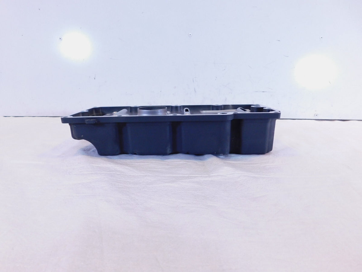 Harley Transmission Road King Street Electra Glide Black Oil Pan Tray  w/ Baffle - C3 Cycle