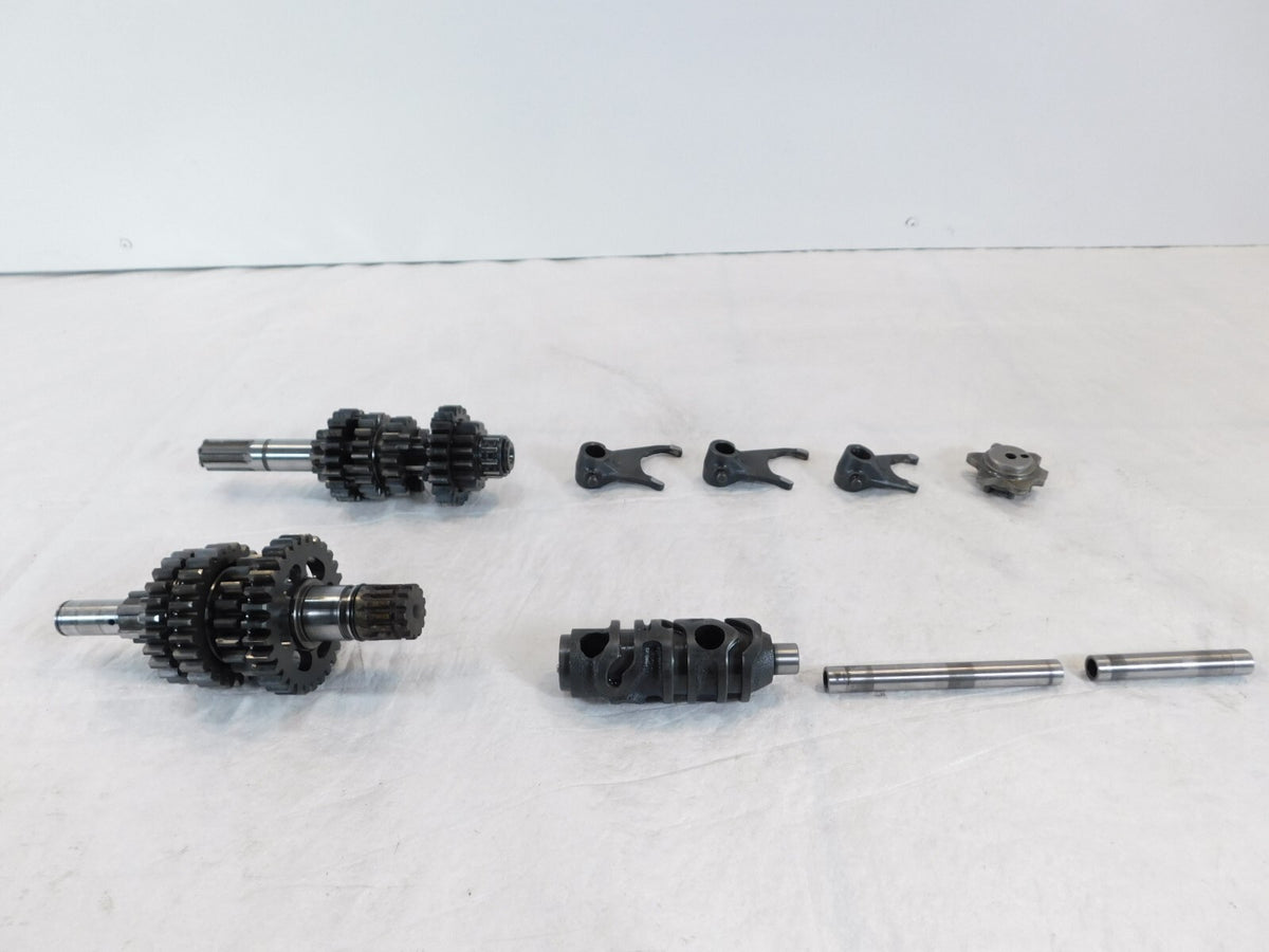 1985-2005 85-05 Kawasaki KL250 KLR250 Transmission Gears w/ Shifter Drum & Forks - C3 Cycle
