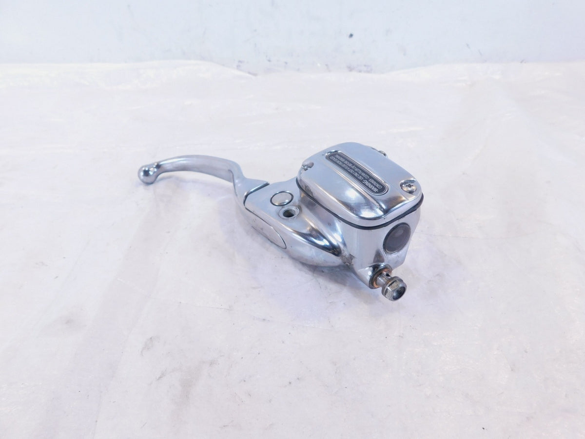 Harley CVO Chrome Road King Street Electra Glide Chrome Master Cylinder & Lever - C3 Cycle