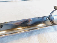 Harley Touring Electra Glide & Road King Bottom Exhaust Pipe Heat Shield Cover - C3 Cycle