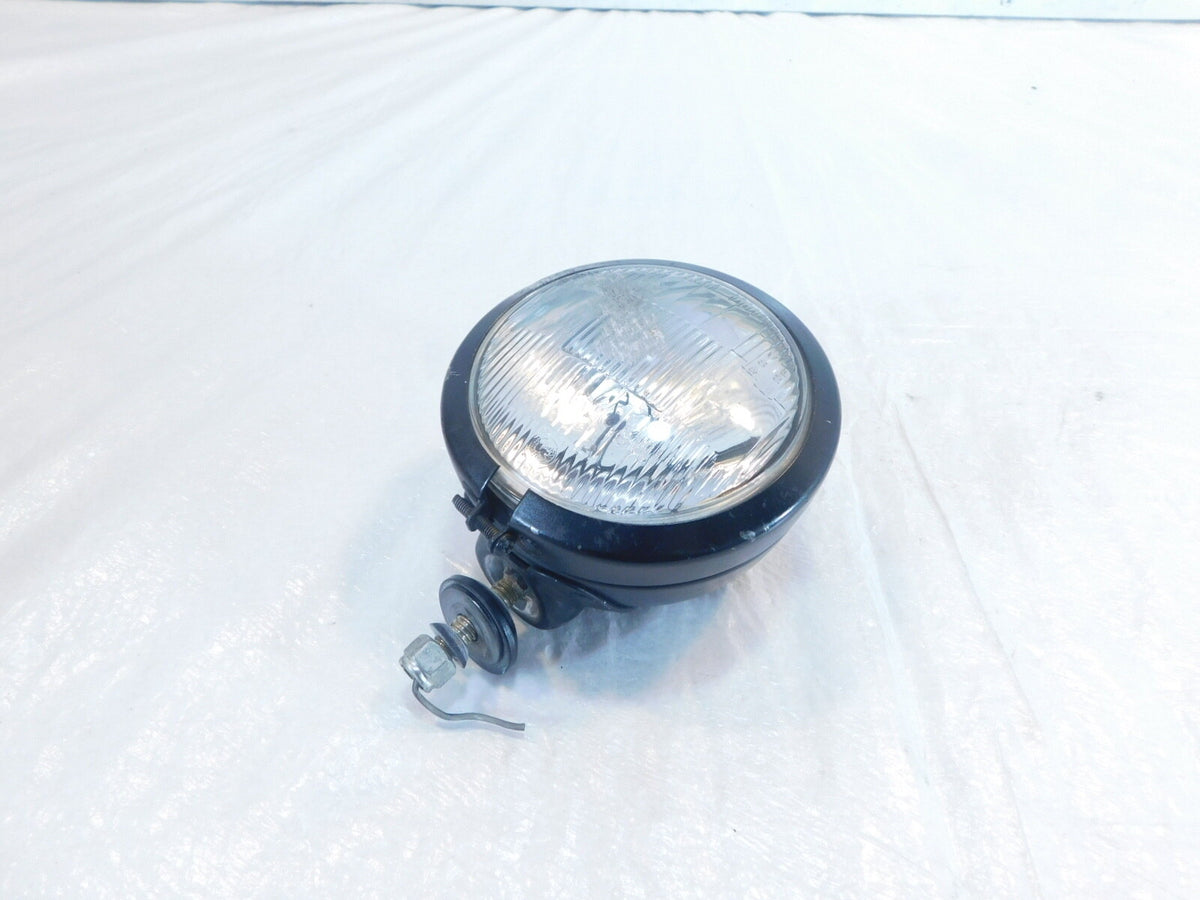 Harley Touring Road King Electra Glide Black Auxiliary Fog Passing Light Lamp - C3 Cycle