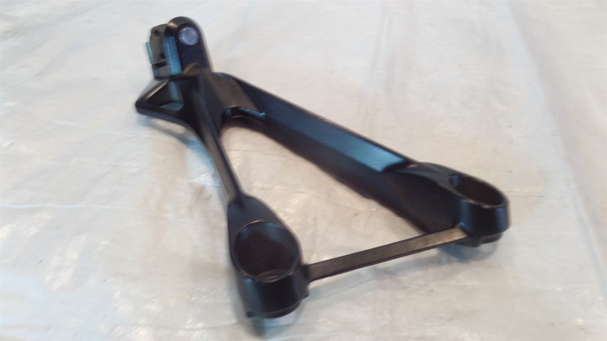 2007-2008 Kawasaki Ninja ZX-6R ZX600 Left Rear Footrest Foot Peg Bracket Mount - C3 Cycle