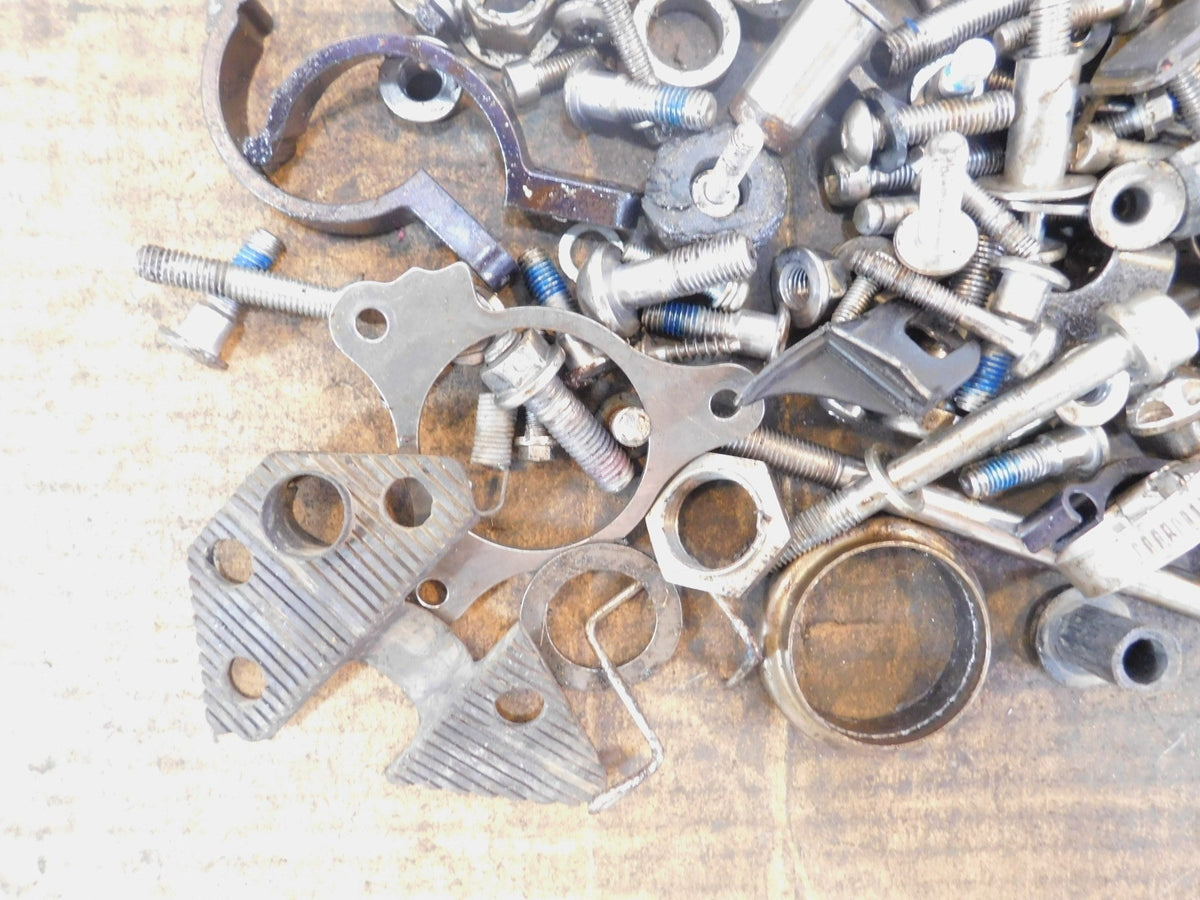 2013 13 Triumph Street Triple 675 Misc Nuts Bolts & Brackets Parts Box Lot - C3 Cycle