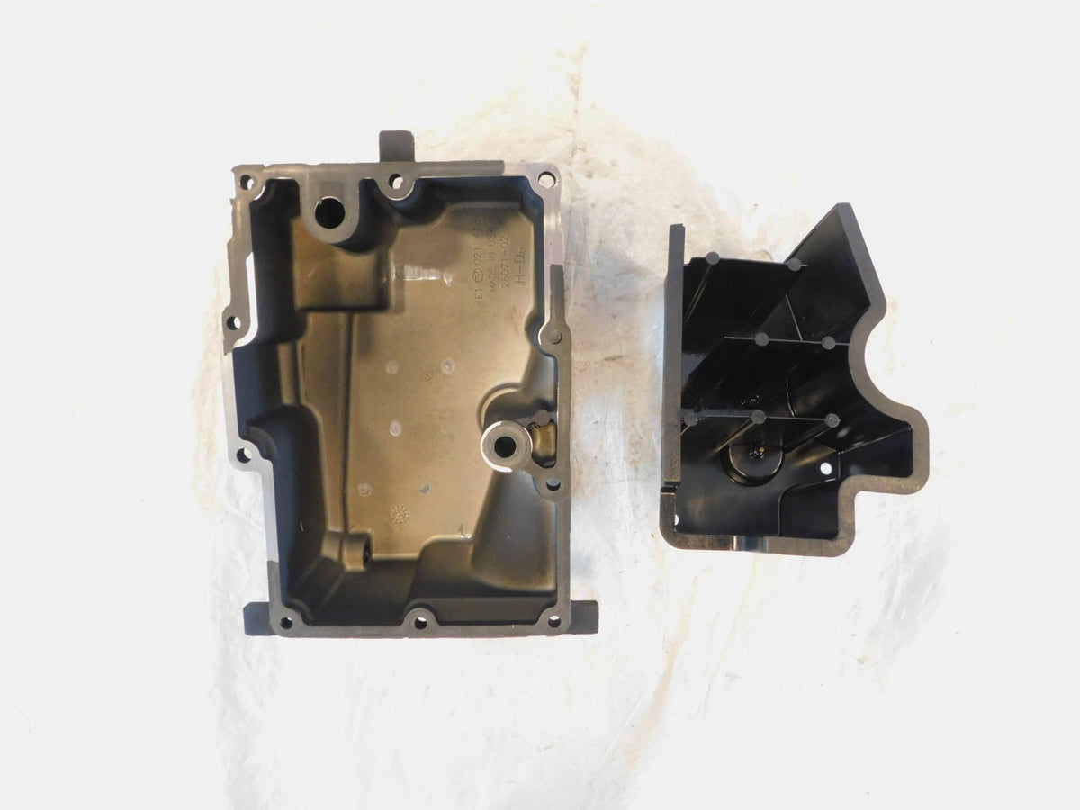 Harley Davidson Dyna Wide Glide & Low Rider Black Transmission Oil Drain Pan - C3 Cycle