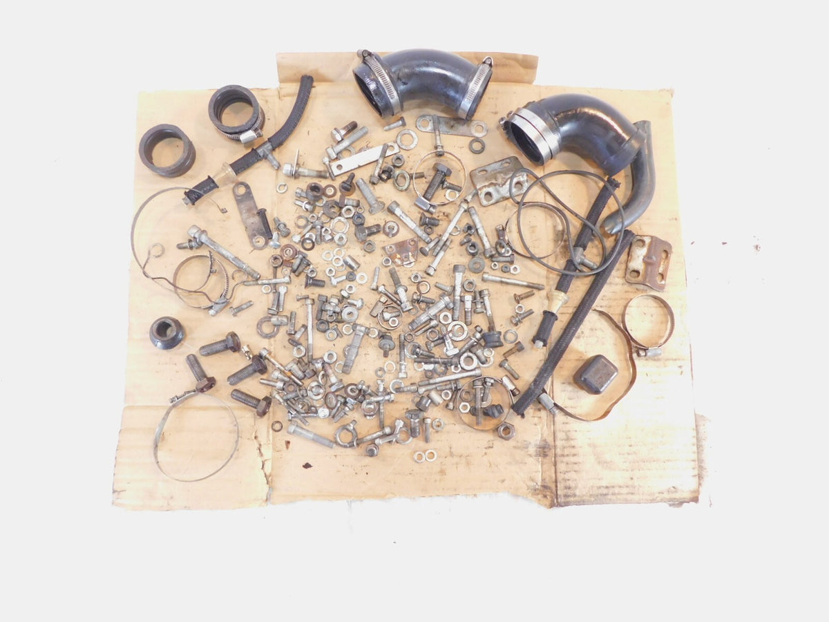 1975 75 BMW Airhead R75 R75/6 Misc Nuts Bolts Brackets Hardware Parts Box Lot - C3 Cycle