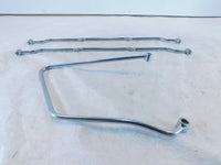 2002 & 2003 Indian Gilroy Scout & Spirit Chrome Saddlebag Guard Mount Brackets - C3 Cycle