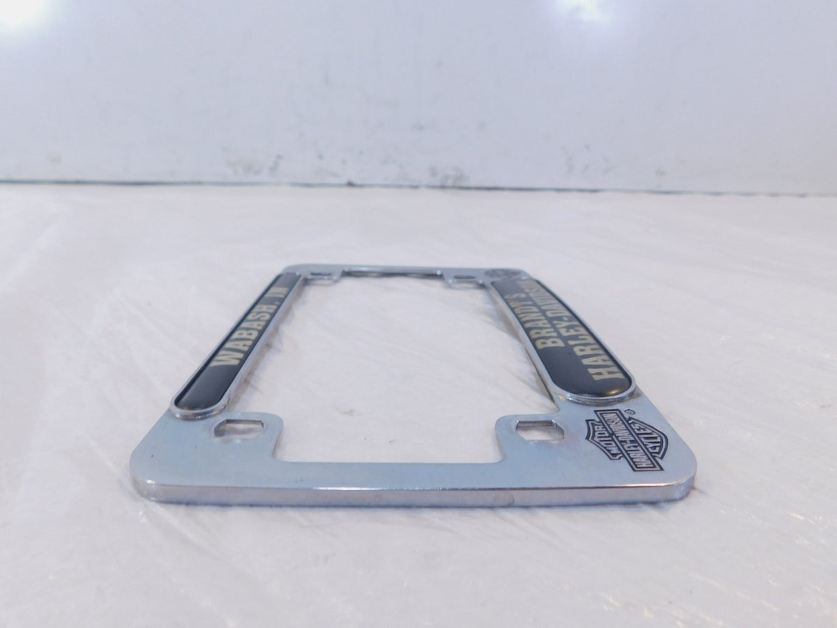 Harley Davidson Sportster Dyna FXR Softail Rear License Plate Cover Frame - C3 Cycle