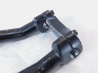 Harley Davidson Sportster 883 & 1200 Black Handlebar Riser Mount Bracket Clamps - C3 Cycle