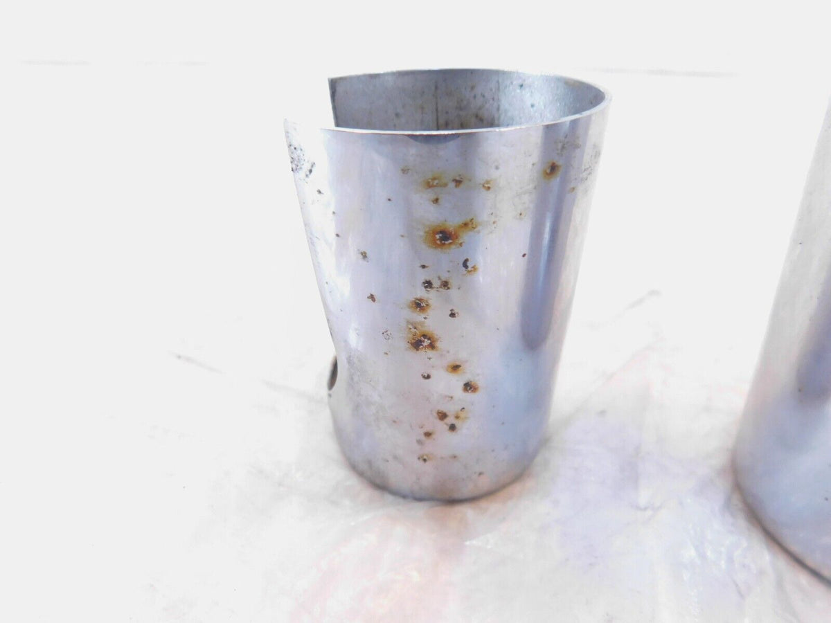 Harley Dyna Wide & Super Glide Low Rider Chrome Rear Shock Absorber Bolt Covers