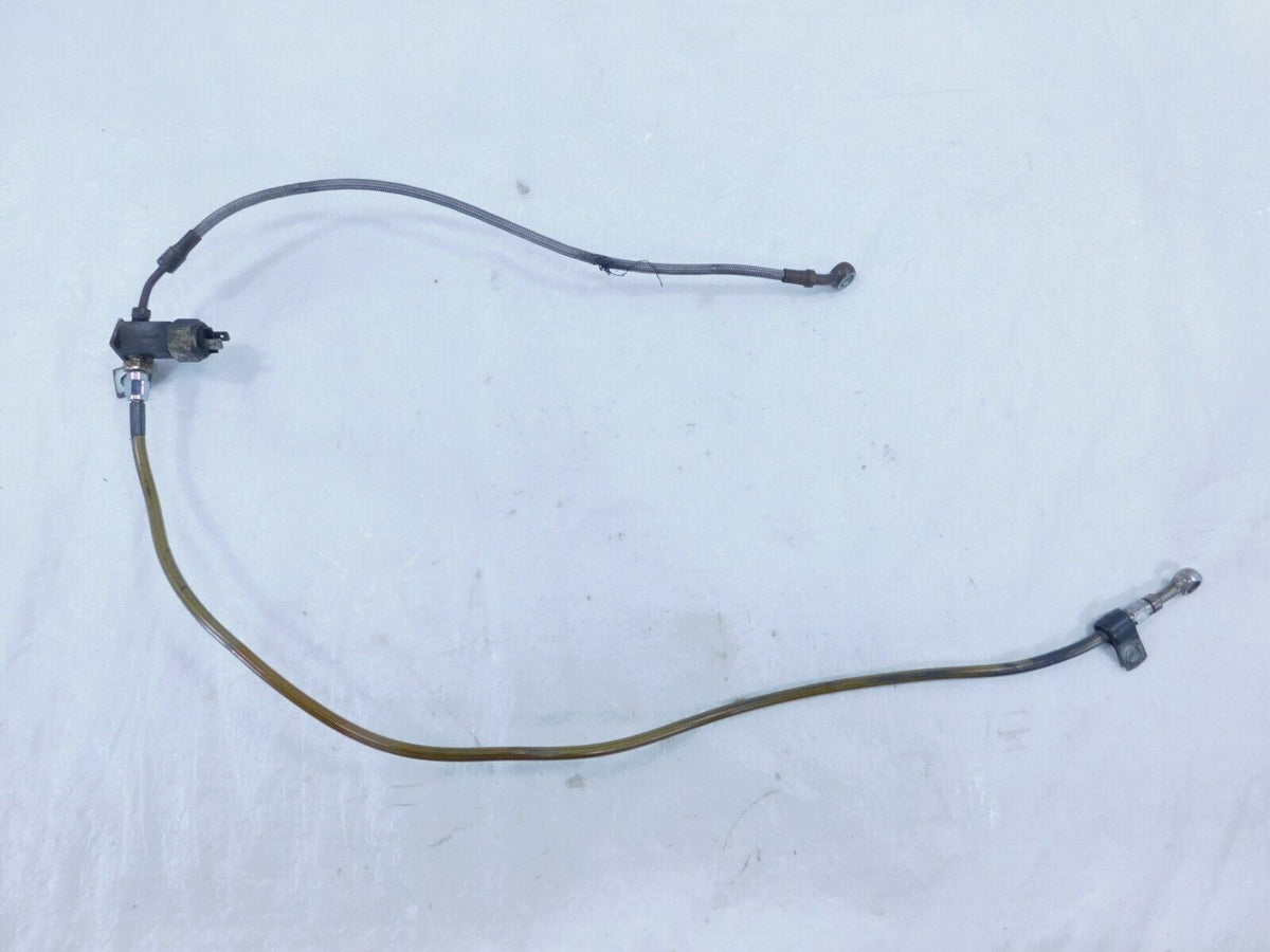 Harley Davidson Softail Custom & Night Train Rear Brake Caliper Line Hose Pipe - C3 Cycle