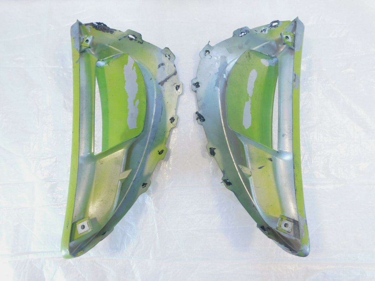 2008 08 Buell 1125 1125R Left & Right Radiator Fan & Mount Cover Intake Shrouds - C3 Cycle
