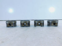1998-01 Honda Interceptor 800 VFR800 Engine Motor Cylinder Block Barrel Pistons - C3 Cycle