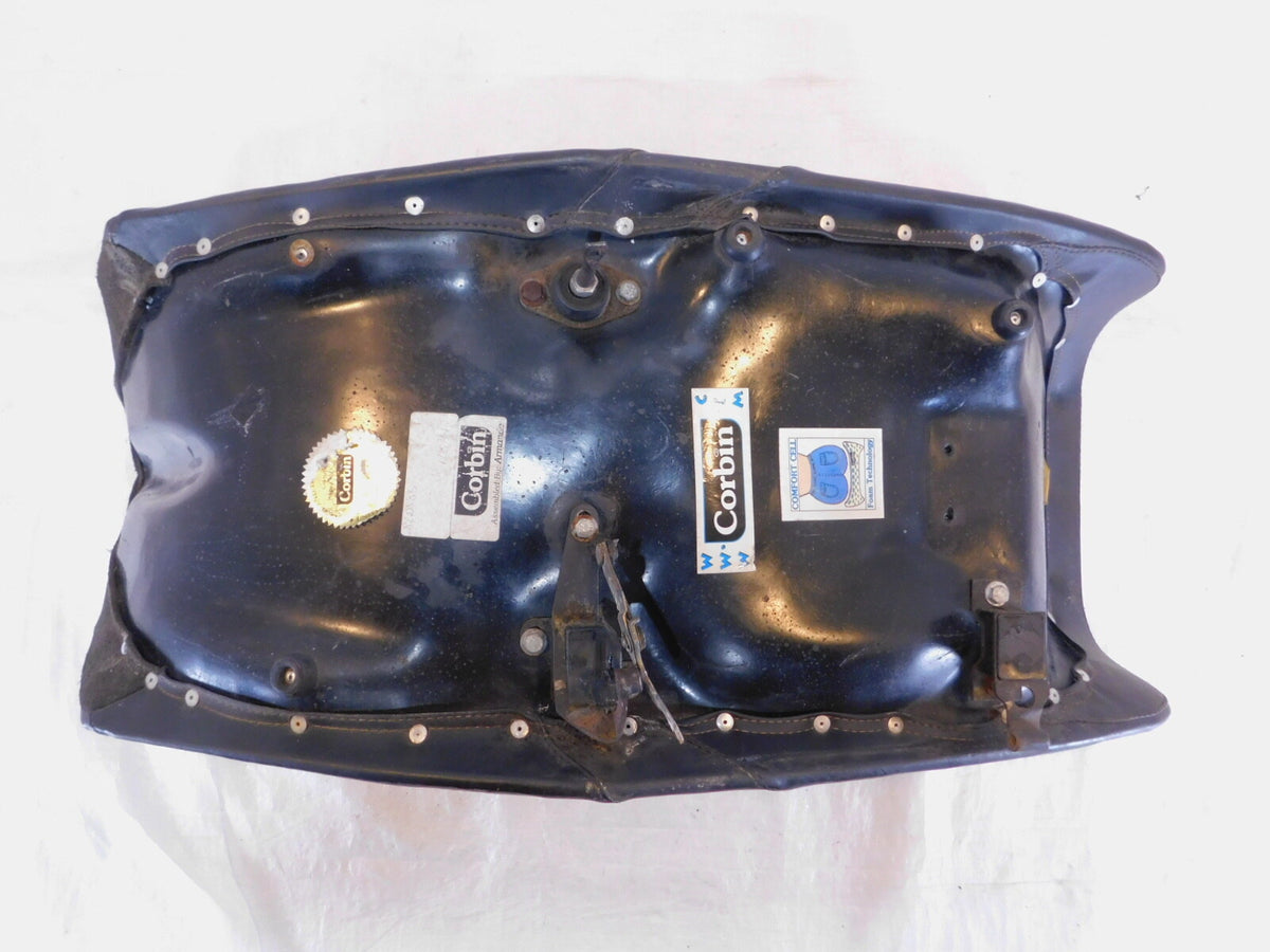 1984-1989 BMW K100RS K100 Corbin Main Rider & Passenger Bench Saddle Seat -Torn - C3 Cycle