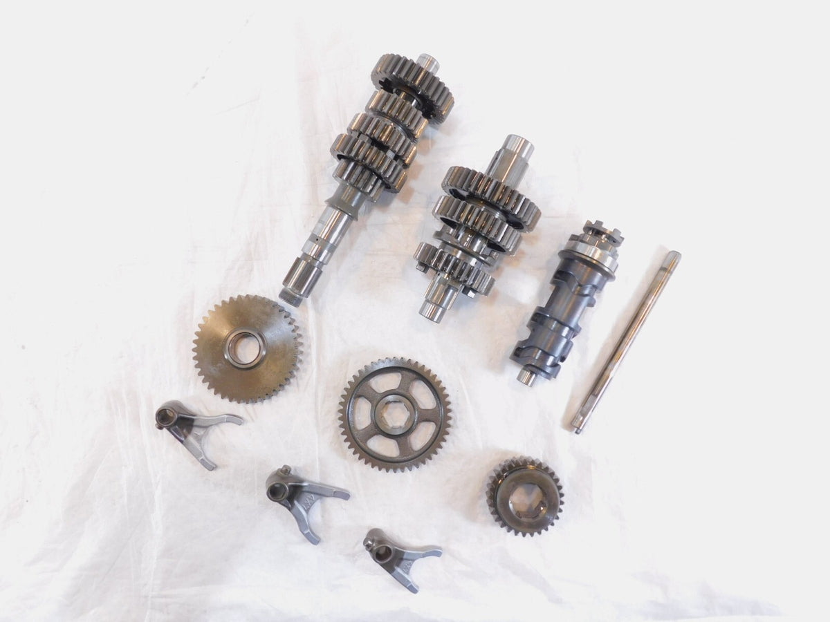 1986-1999 Yamaha Virago 1100 XV1100 Transmission Gears & Shift Drum w/ Forks - C3 Cycle