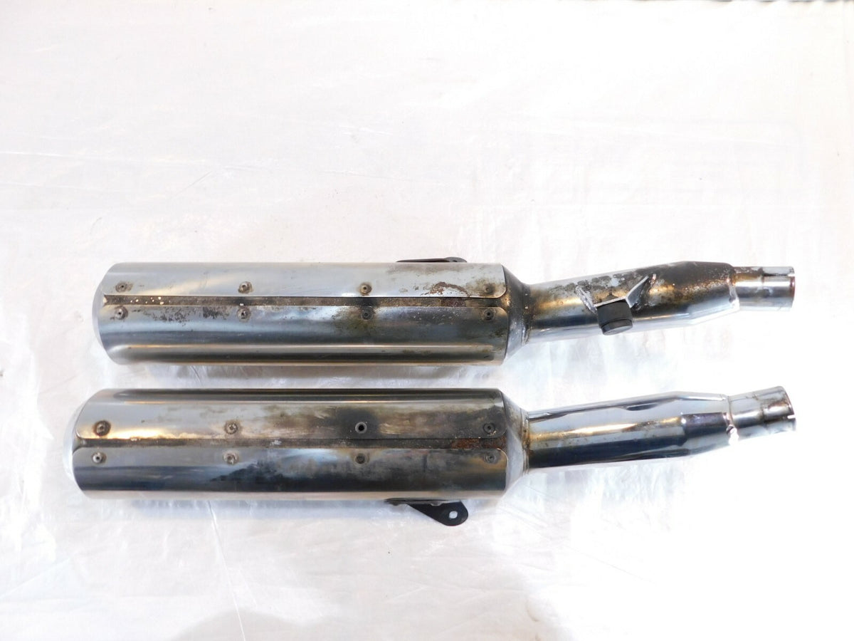 1996-2003 Triumph Trophy 3 900 & 4 1200 Left/Right Rear Exhaust Muffler Pipes - C3 Cycle
