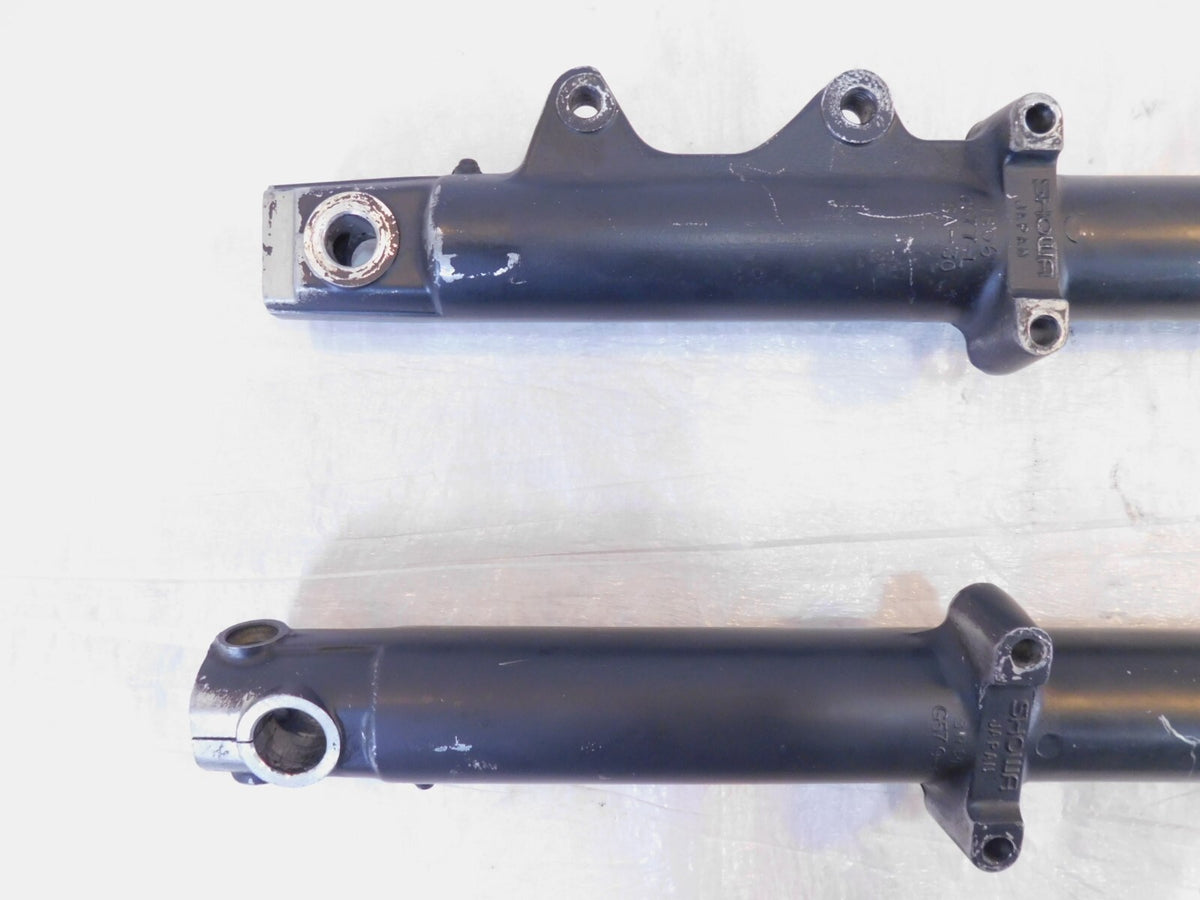 Harley Davidson Sportster 883 & 1200 Black Front Forks End Shocks Tube Set - C3 Cycle