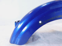 1981-1993 Harley Davidson Sportster 883 1100 1200 Silver Blue Rear Cover Fender - C3 Cycle