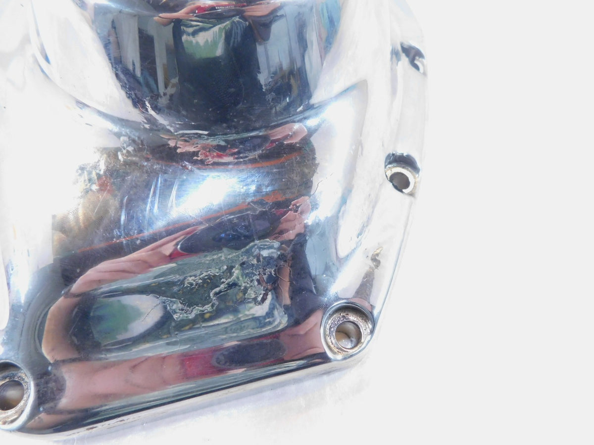 Harley Twin Cam Touring Softail Dyna Chrome Right Engine Camshaft Cam Gear Cover - C3 Cycle
