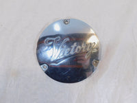 Victory Sport Deluxe Standard V92 Cruiser Chrome Left Engine Clutch Derby Cover - C3 Cycle