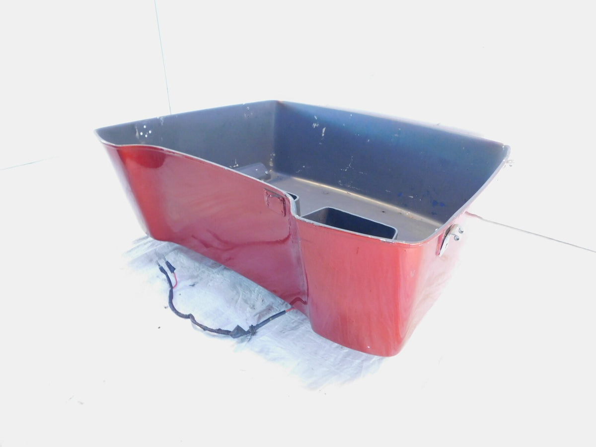 1986-1990 Harley Davidson Touring Tour Electra Glide Red Luggage Tour-Pak Bottom - C3 Cycle