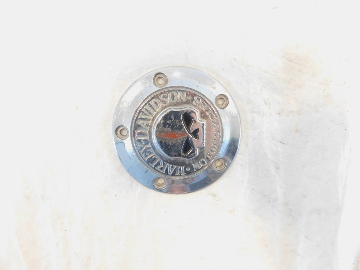 Harley Davidson Twin Cam Touring Dyna Softail Willie G Skull Derby Clutch Cover