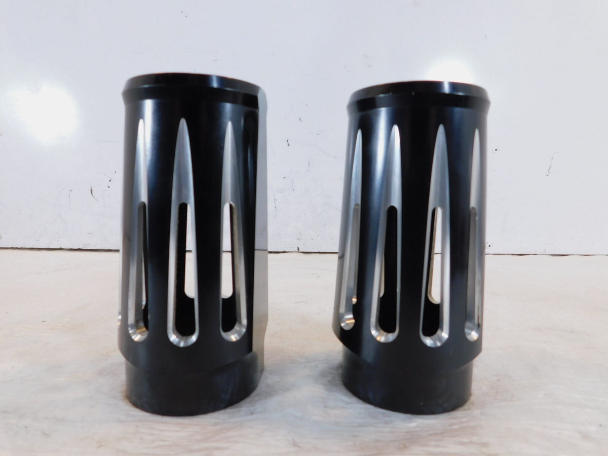 Harley Davidson Road King Electra Glide & Softail  Front Fork Slider Cover Tins - C3 Cycle