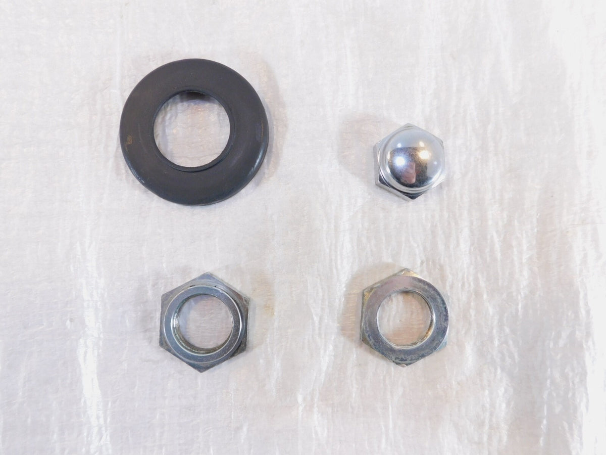 2002-2014 Triumph America & LT Front Fork Steering Stem Triple Tree Spacer & Nut - C3 Cycle