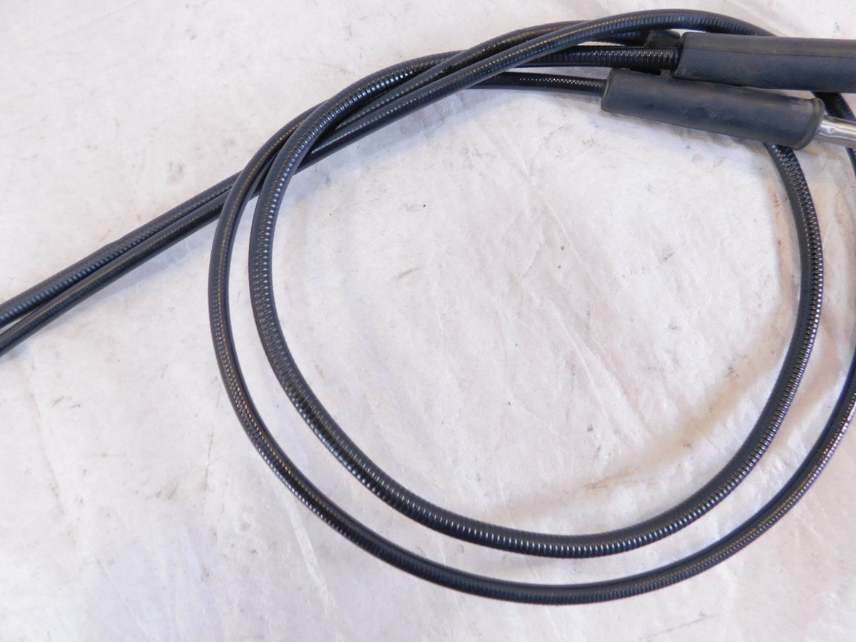 Harley Dyna Wide & Super Glide Engine Pull Push Handlebar Throttle Cables Lines - C3 Cycle