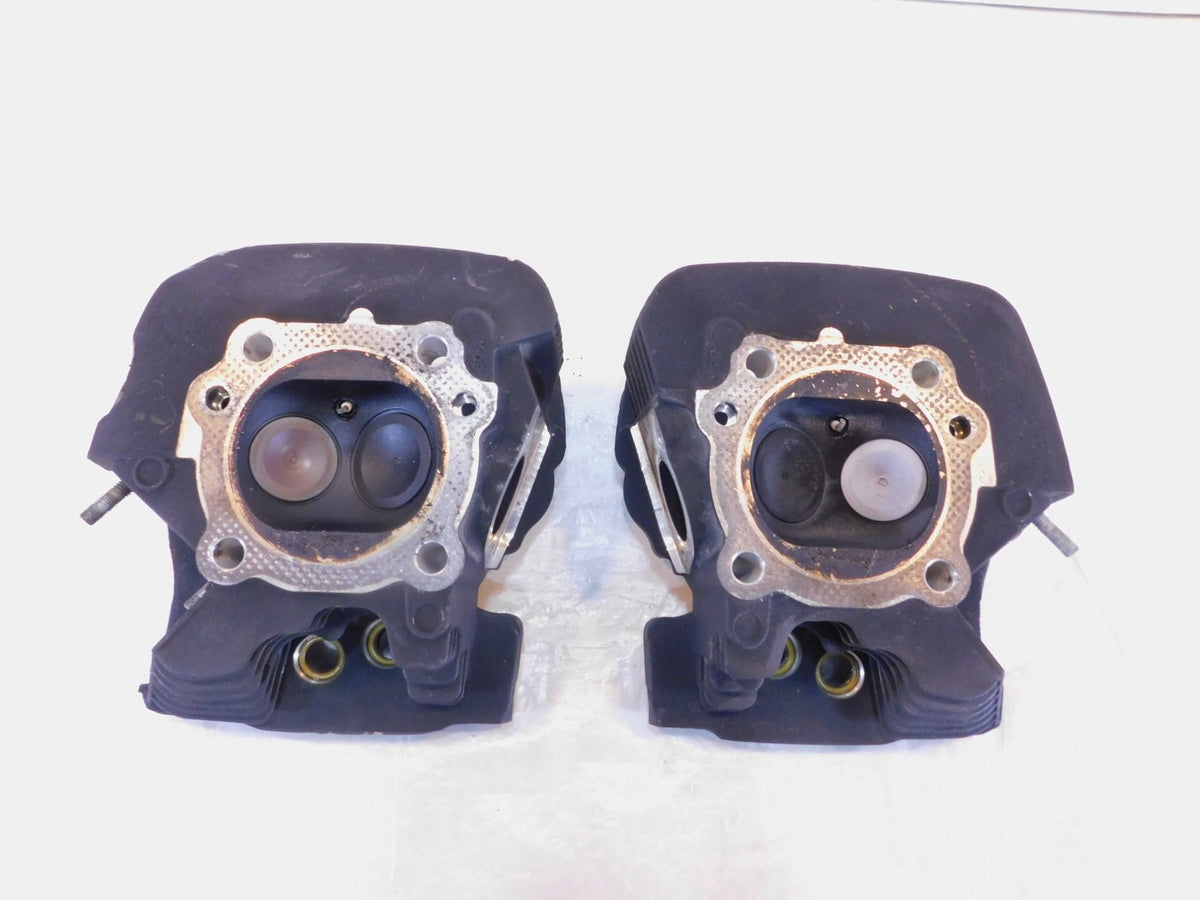 Harley Davidson Dyna Softail Twin Cam 96" Front Rear Cylinder Heads -Fin Damage - C3 Cycle