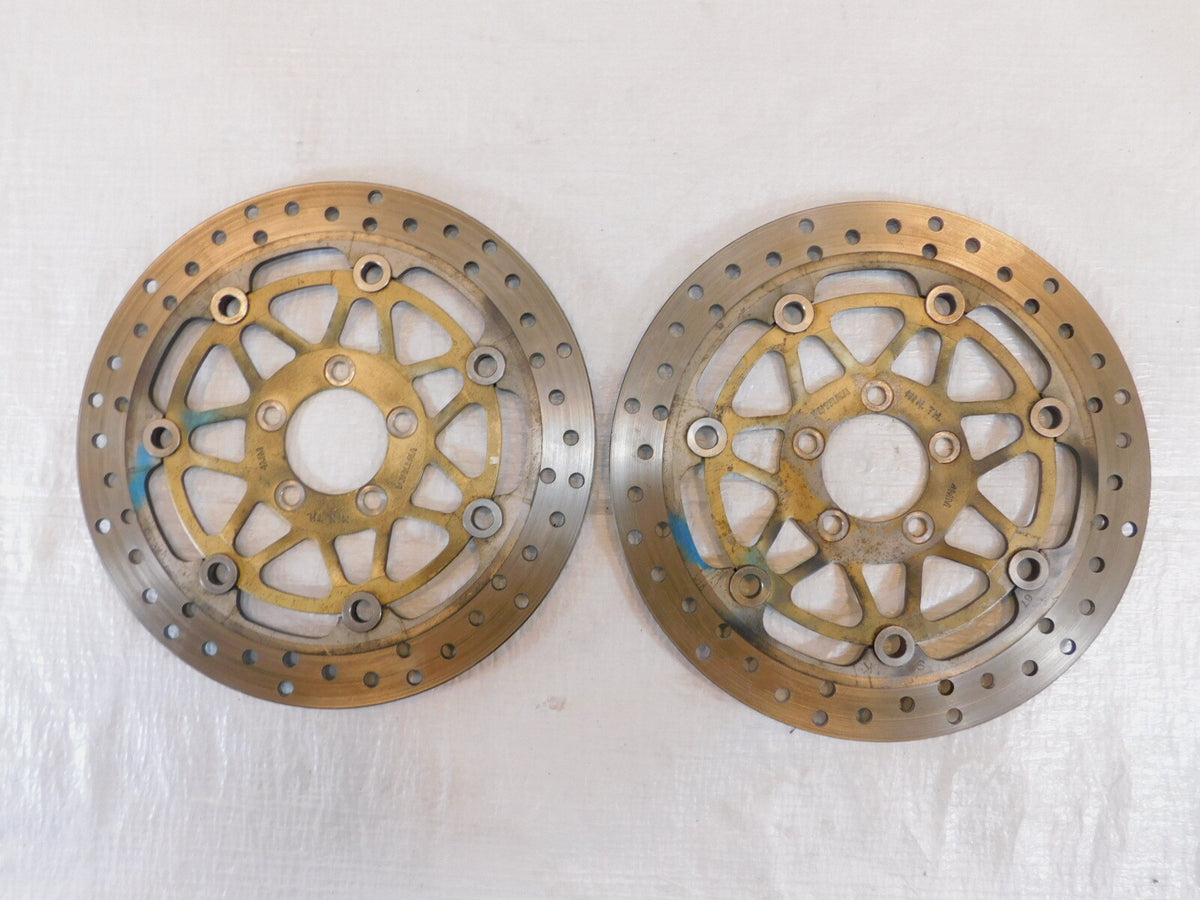 2000-2005 Kawasaki ZR-7 ZR-7S Front Wheel Left/ Right Brake Discs Rotors - C3 Cycle