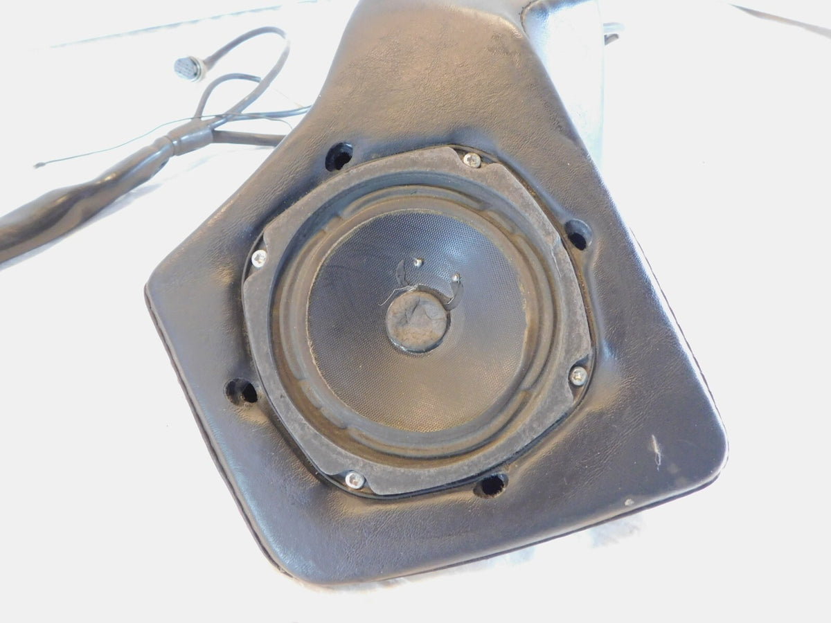 Harley Electra Glide FLHTC Chrome Fuel Tank Console w/ CB Control & Speaker - C3 Cycle