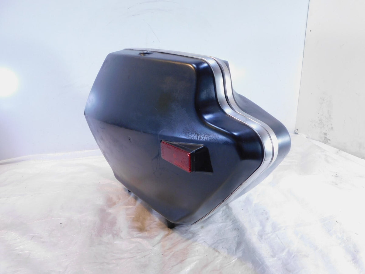 1983 83 Yamaha XVZ12TK Venture Royale 1200 Black Rear Left Luggage Saddlebag - C3 Cycle