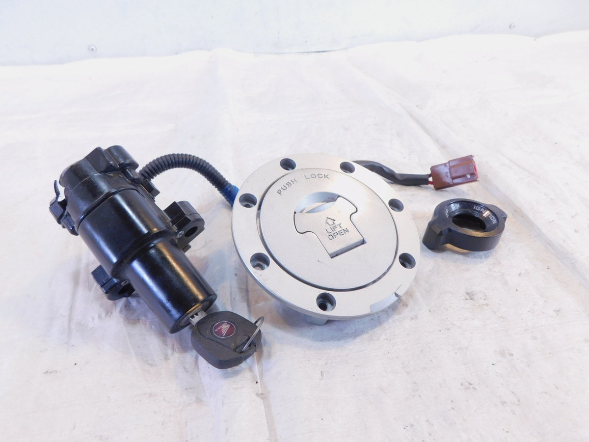 2013-2025 Honda CBR600RR CBR600 Gas Fuel Tank Cap Ignition Switch Lockset w/ Key - C3 Cycle