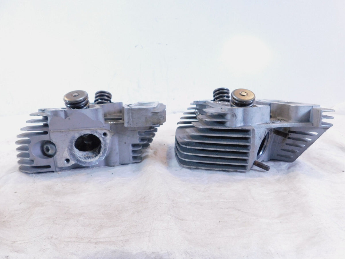 Harley Davidson Touring Softail & Dyna Silver Cylinder Heads & Valves w/ Springs