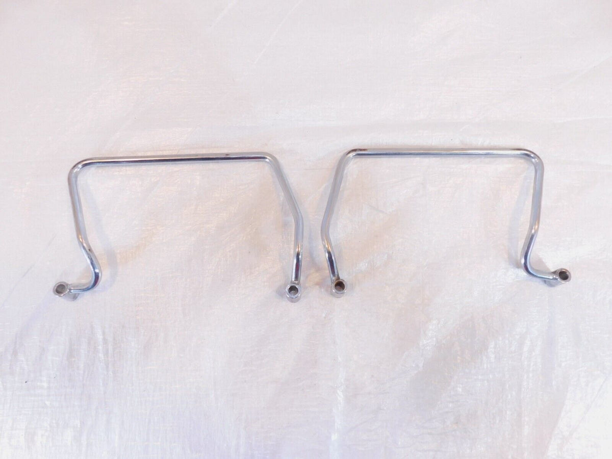 2002 02 Yamaha V-Star 1100 Classic XVS1100 Saddlebag Luggage Bracket Mount Rails - C3 Cycle